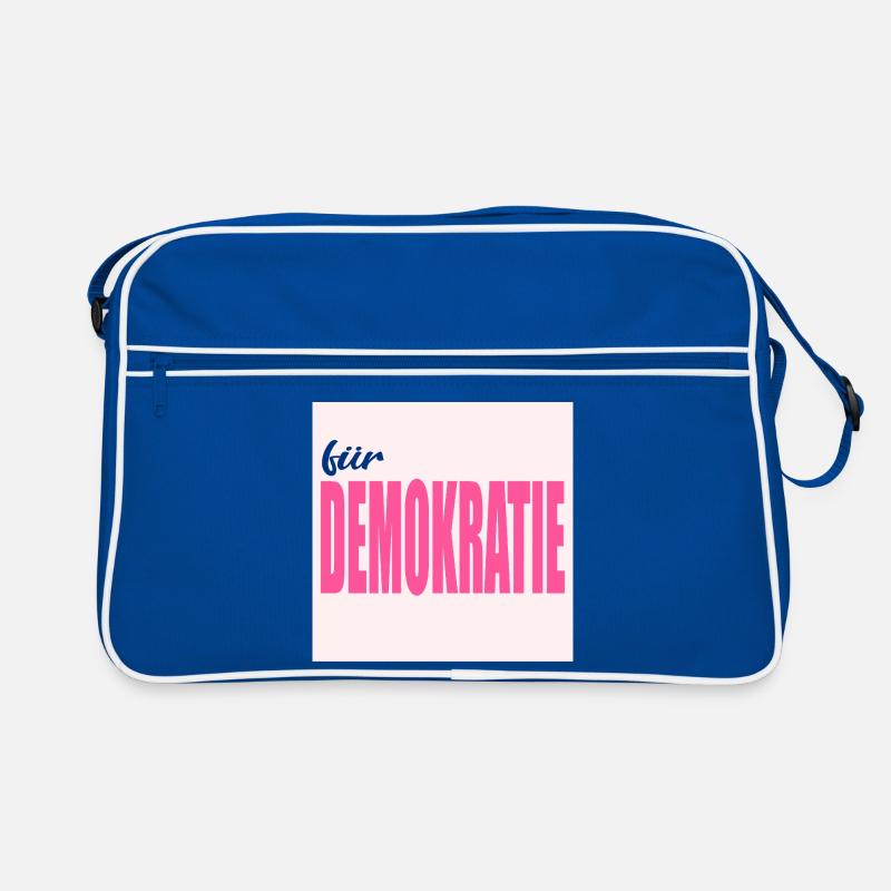 VALUES FOR DEMOCRACY Retro Bag