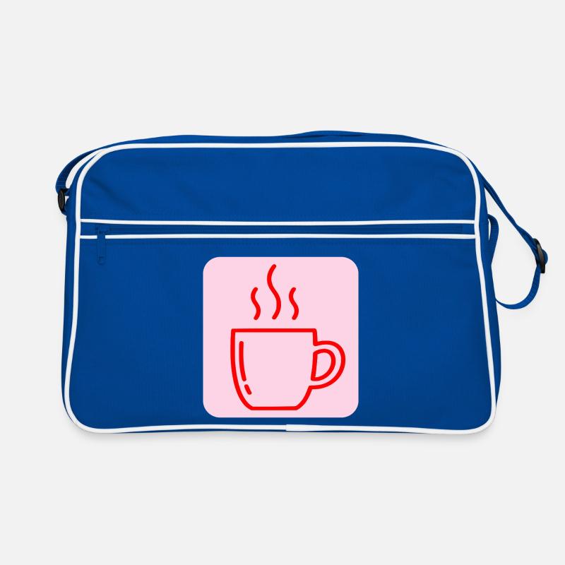COFFEE CUP COFFEE DRINKER Retro Bag