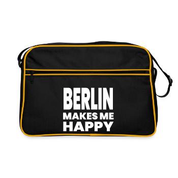 Berlin - Sac Retro - noir/or - Devant