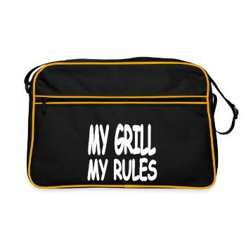 Griller - Sac Retro - noir/or - Devant