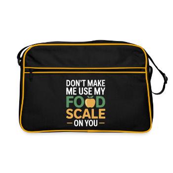 Professional Nutritionist Precision Measurement  - Retro Bag - black/gold - Front