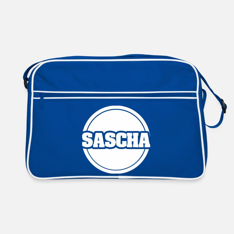 First name Sascha Retro Bag