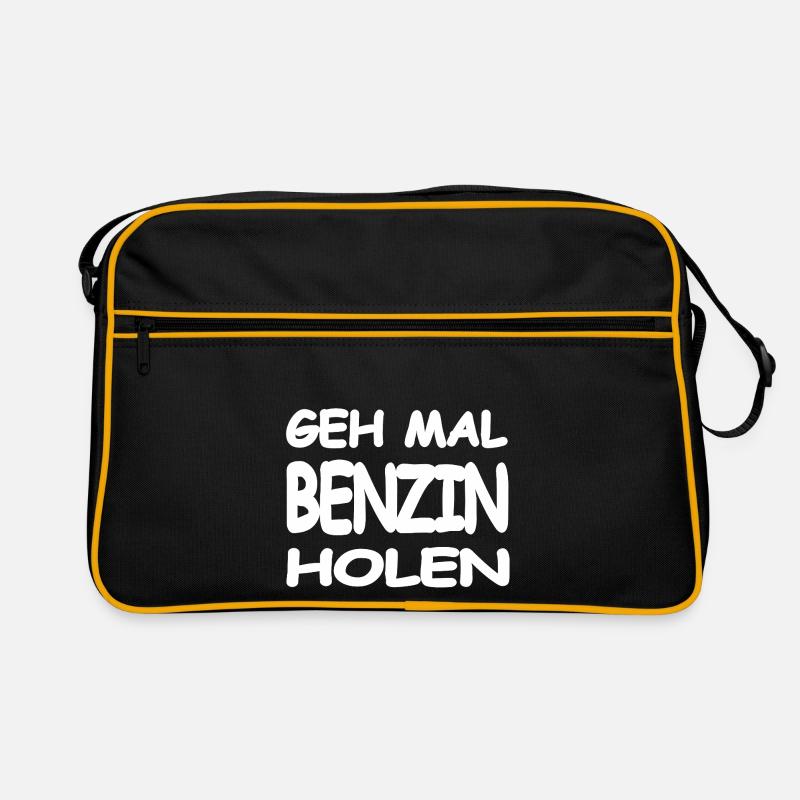 Benzin Retro Tasche