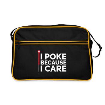 Licensed TCM Practitioner Dedicated Therapeutic  - Retro Bag - black/gold - Front