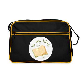 la mi läse - Sac Retro - noir/or - Devant