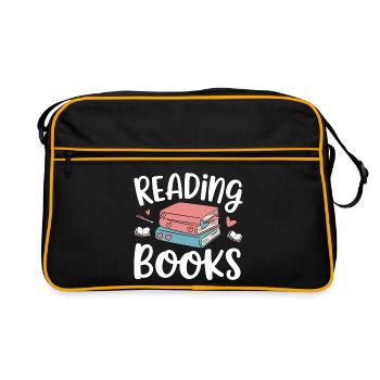Reading Books - Retro Bag - black/gold - Front