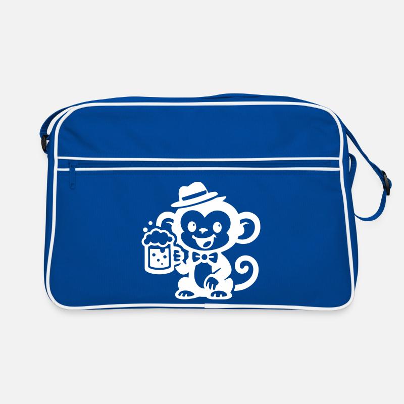 Monkey Beer Retro Bag