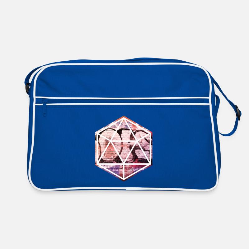 Geometric Graffiti Prism Retro Bag