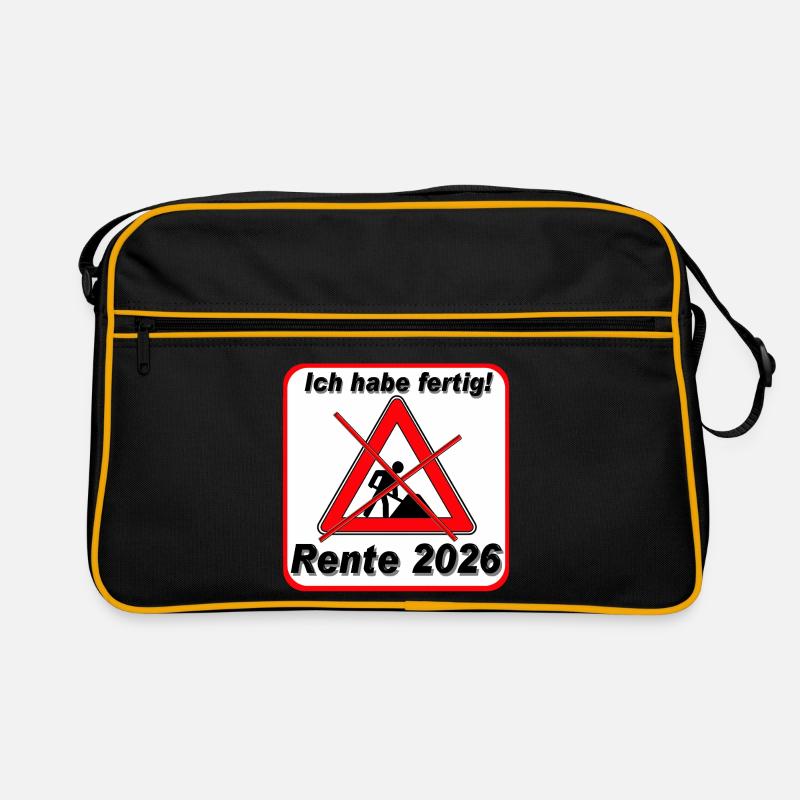 I've finished, pension 2026 Retro Bag