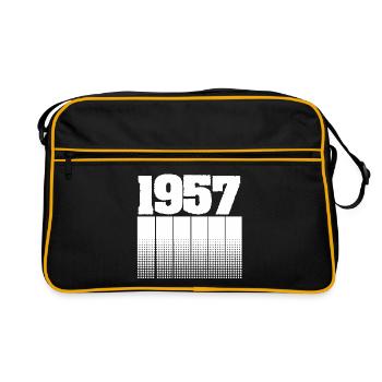 1957 1957 - Retro Bag - black/gold - Front