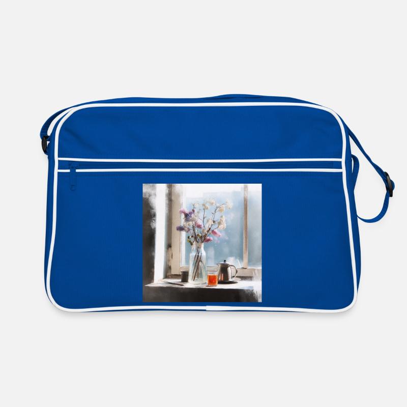 Friedliche Ruhe Retro Tasche