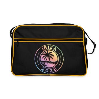 Ibiza 2026 Colorée - Sac Retro - noir/or - Devant