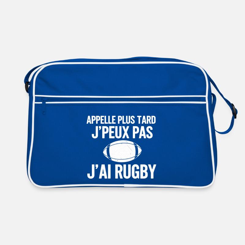 Später Rugby-Ruf Retro Tasche