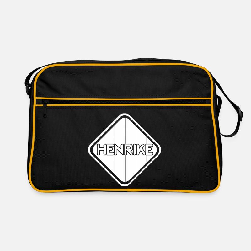 Vor als Geschenk Retro Tasche