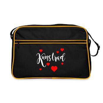 Artistic cycling, artistic cycling, indoor cycling - Retro Bag - black/gold - Front