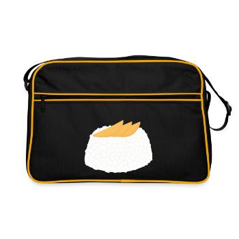 Riz gluant à la mangue - Sac Retro - noir/or - Devant