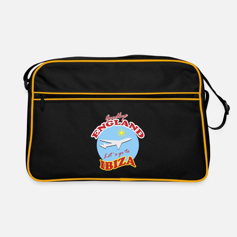 Adieu l’Angleterre. Allons à Ibiza. Sac Retro