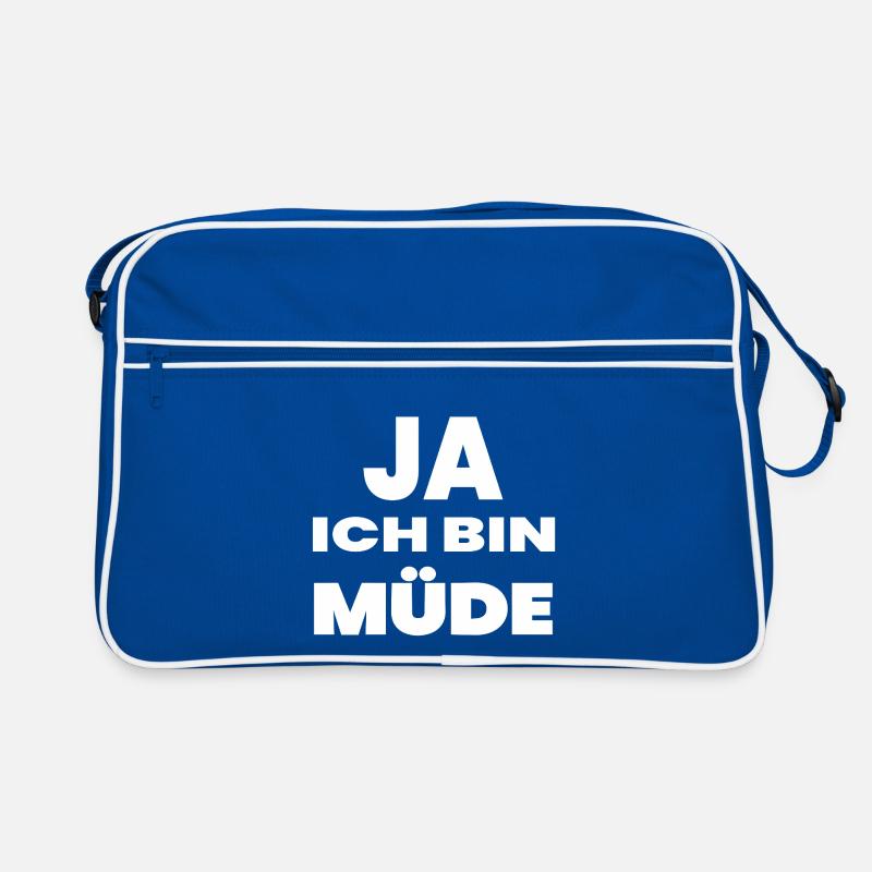 Müde Retro Tasche
