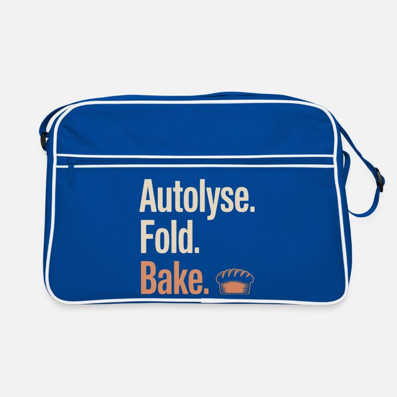 Autolyse Fold Backbrot Retro Tasche