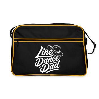 Style de chapeau de Papa Cowboy en danse en ligne - Sac Retro - noir/or - Devant