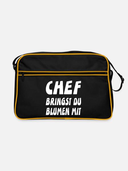 Chef - Retro Tasche - Schwarz/Gold