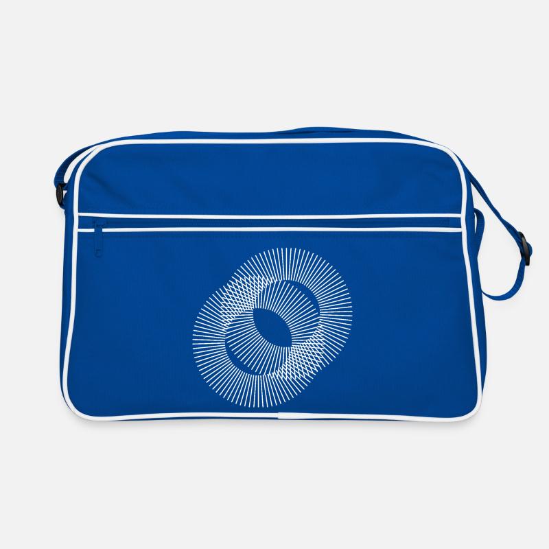 Conception des Cercles Lignes Sac Retro