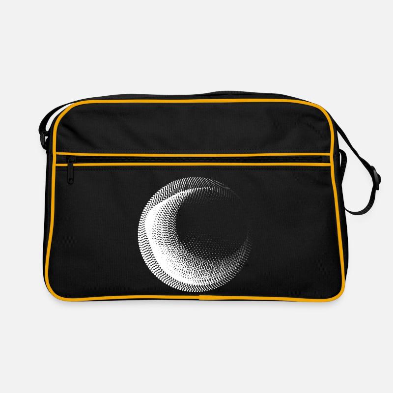 circles dots design Retro Bag