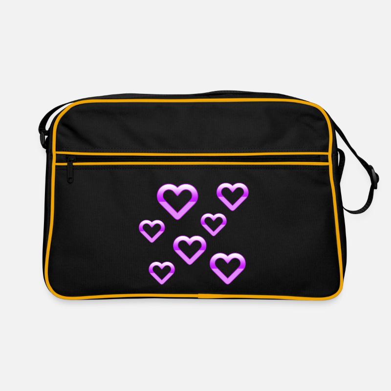 Hearts Retro Bag