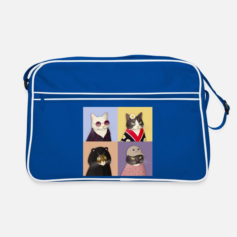 Cat Couture Quartet Retro Bag