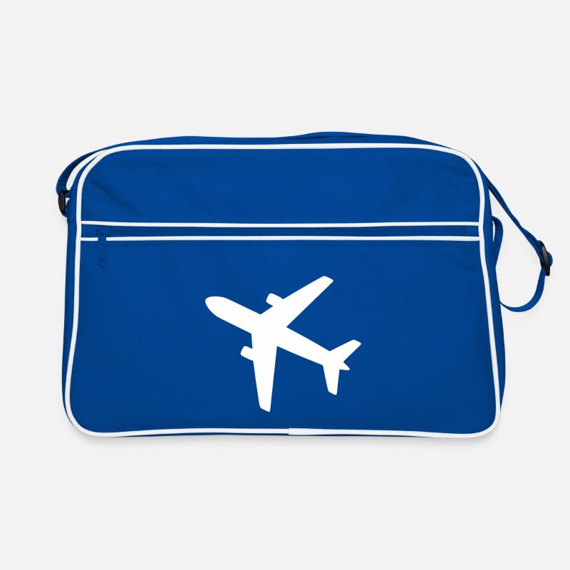 Flugzeug Retro Tasche