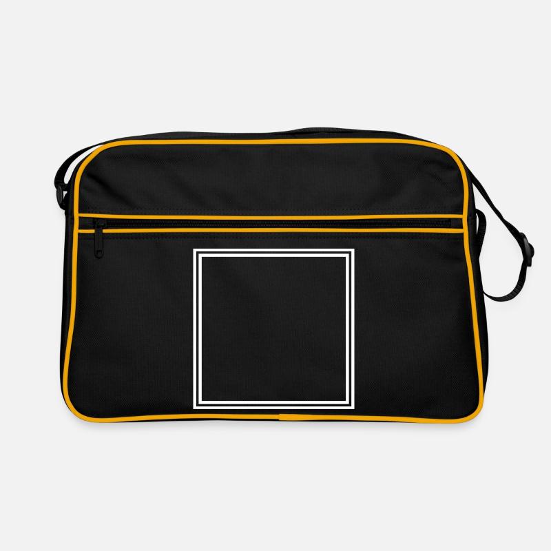 Rahmen Leer Retro Tasche