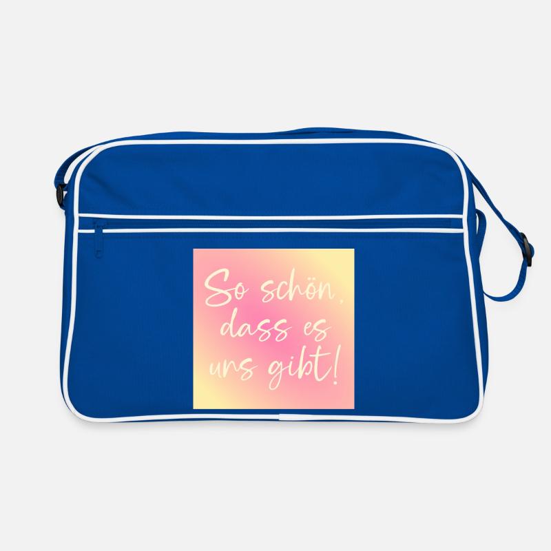 Beziehung Partnerschaft Retro Tasche
