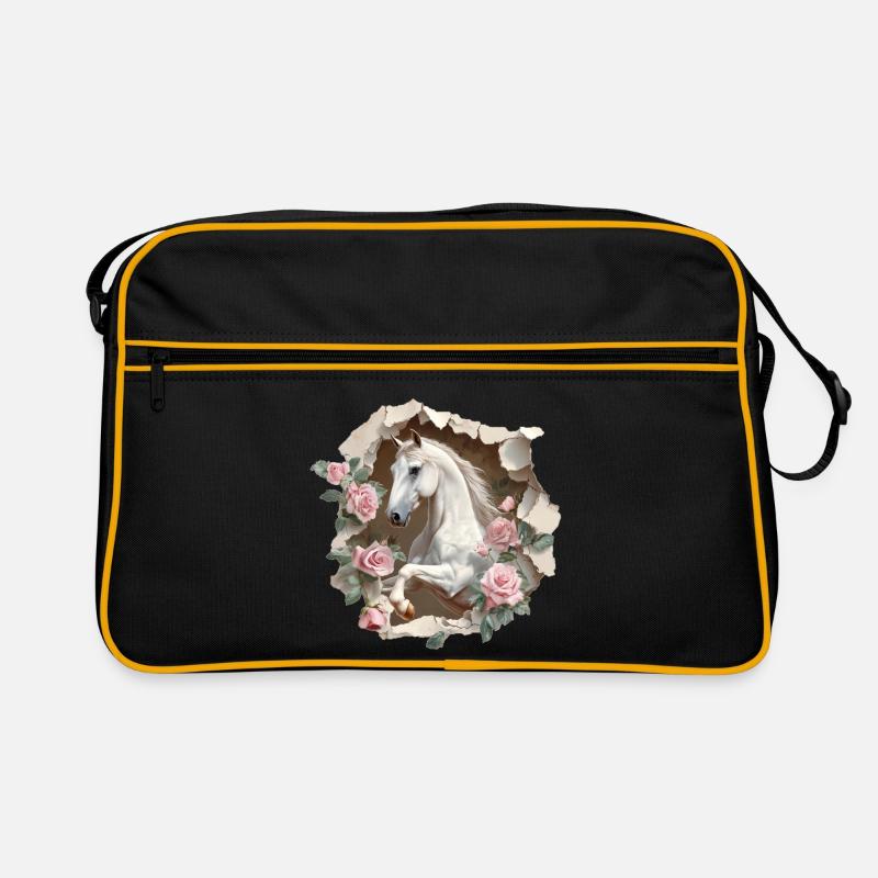 Pferd Retro Tasche