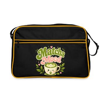 Charme Matcha Mood Latte - Sac Retro - noir/or - Devant
