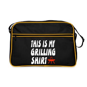Griller - Sac Retro - noir/or - Devant