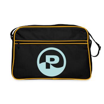 Pool - Retro Tasche - Schwarz/Gold - Vorne