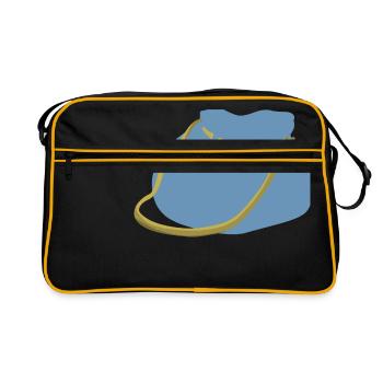 sac à dos valise sac à dos porte-documents131 - Sac Retro - noir/or - Devant