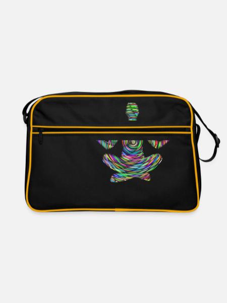 Yoga Joga Homme - Sac Retro - noir/or - Devant