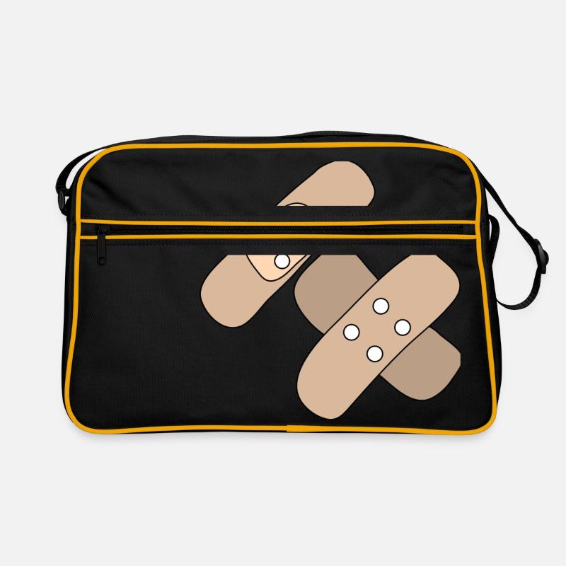 Patch, blessure, blessure, guérison, idée cadeau Sac Retro