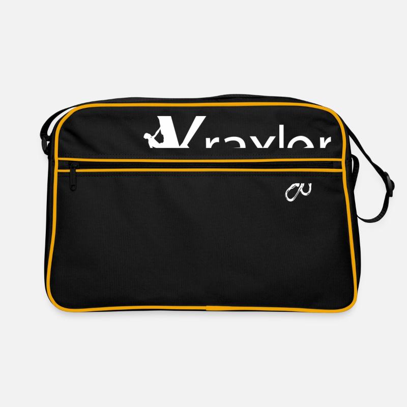 Kraxler, le grimpeur tyrolien - Sac Retro - noir/or