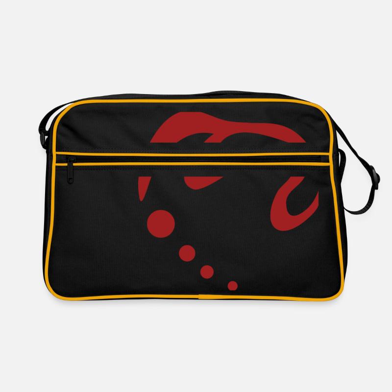 Dynamic red Retro Bag