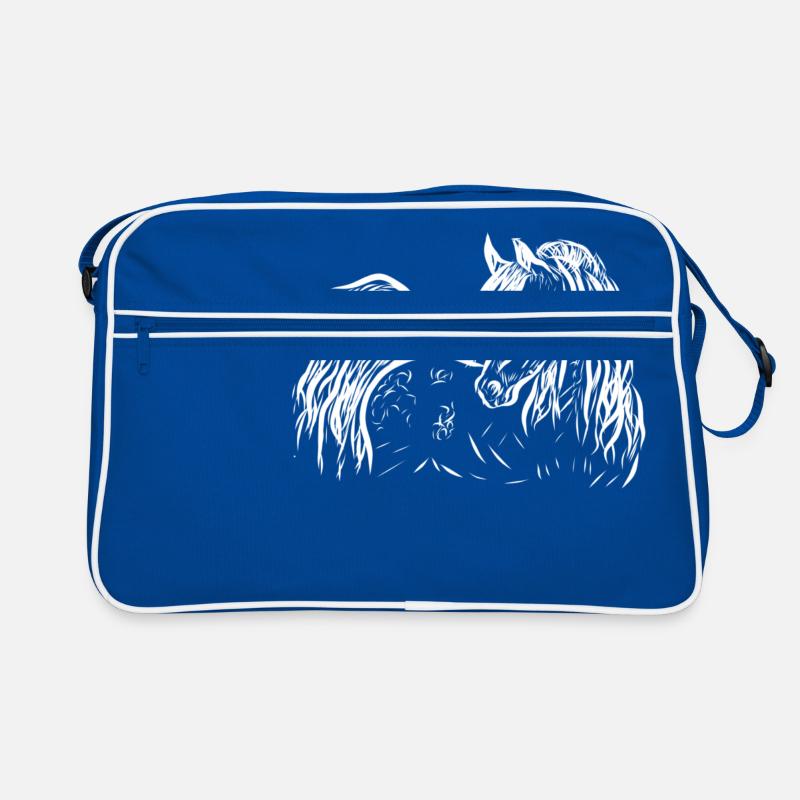 Arabian Pi white Retro Bag