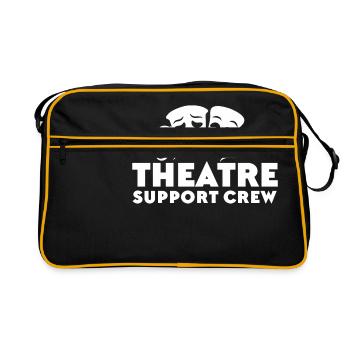 Équipe de soutien de théâtre - Sac Retro - noir/or - Devant
