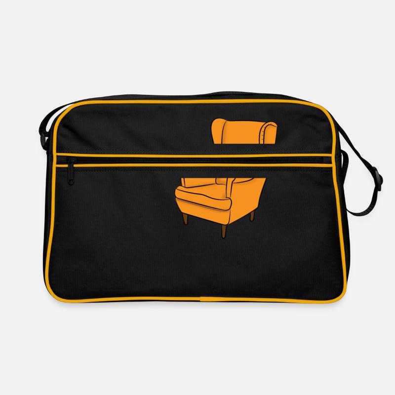 Sessel, Möbel, Komfort, Retro Tasche
