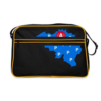 t'City and the parking - Retro Bag - black/gold - Front