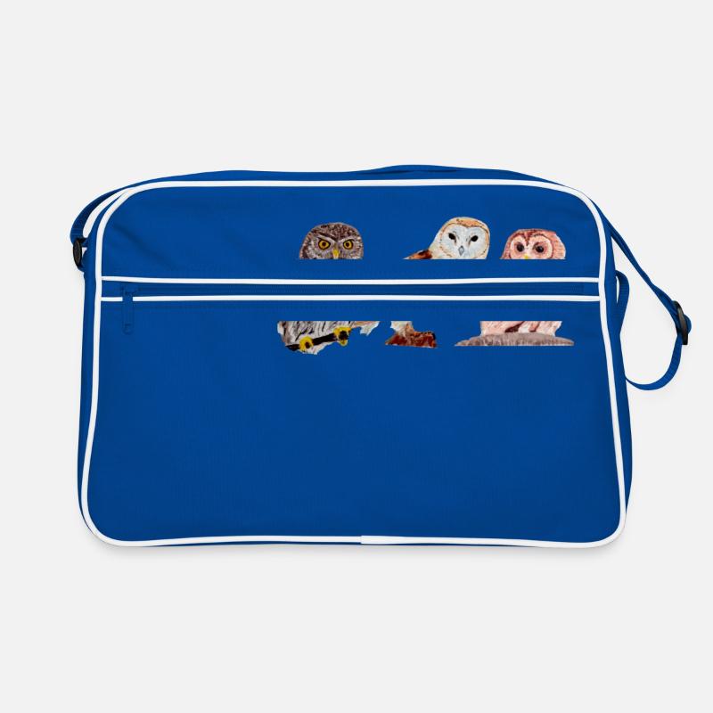 Trio de chouettes Sac Retro