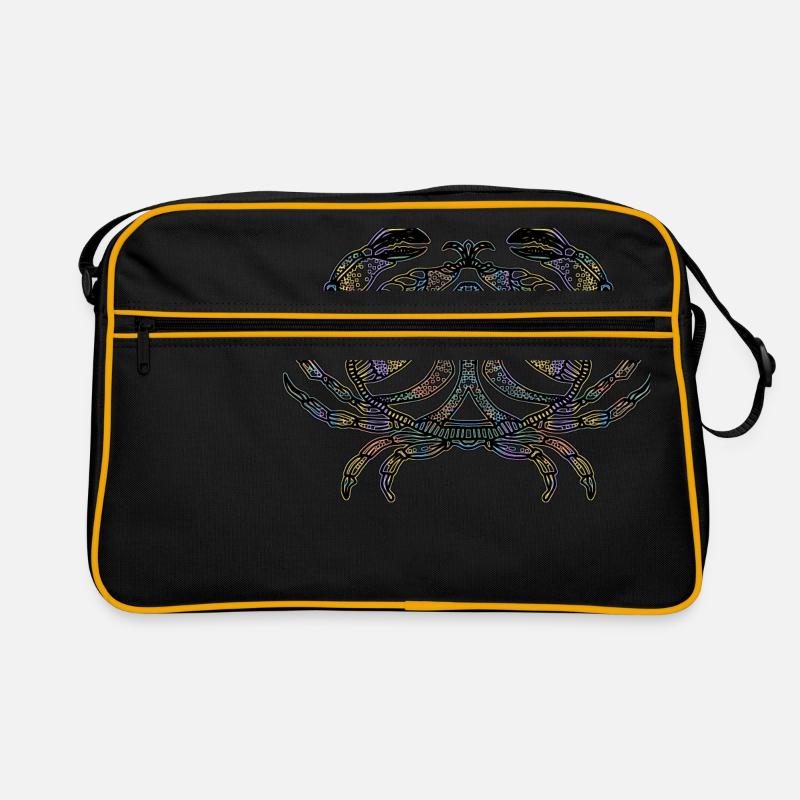 Crab - Retro Bag - black/gold