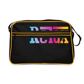 Relax - Retro Tasche - Schwarz/Gold - Vorne