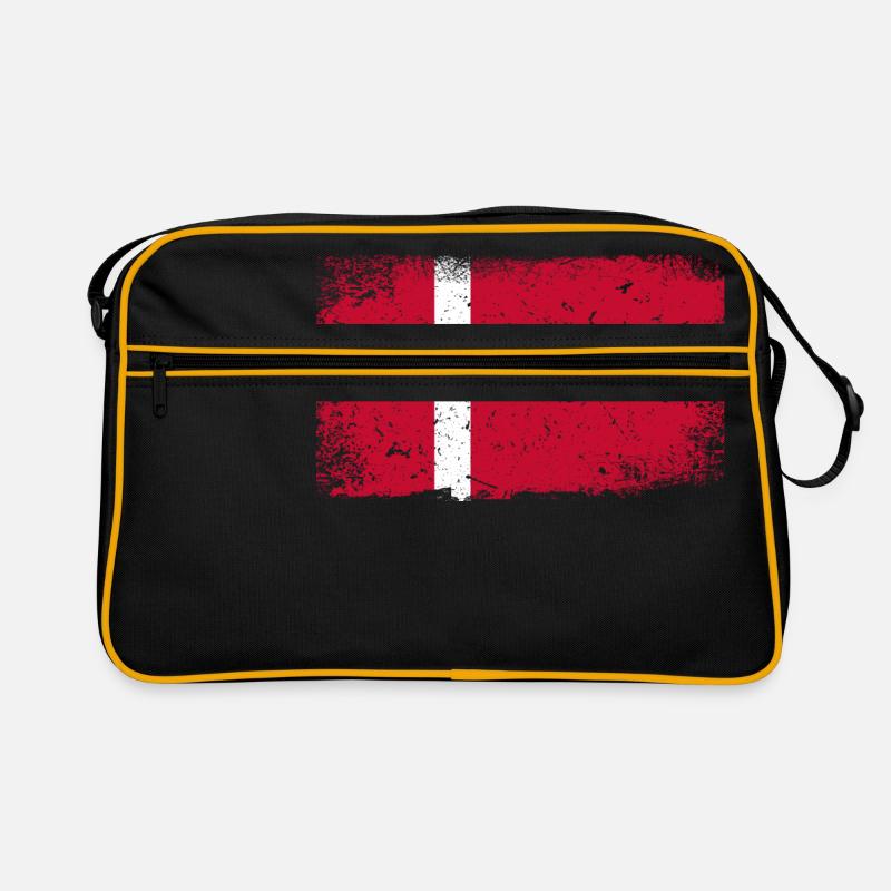 Drapeau danemark Sac Retro