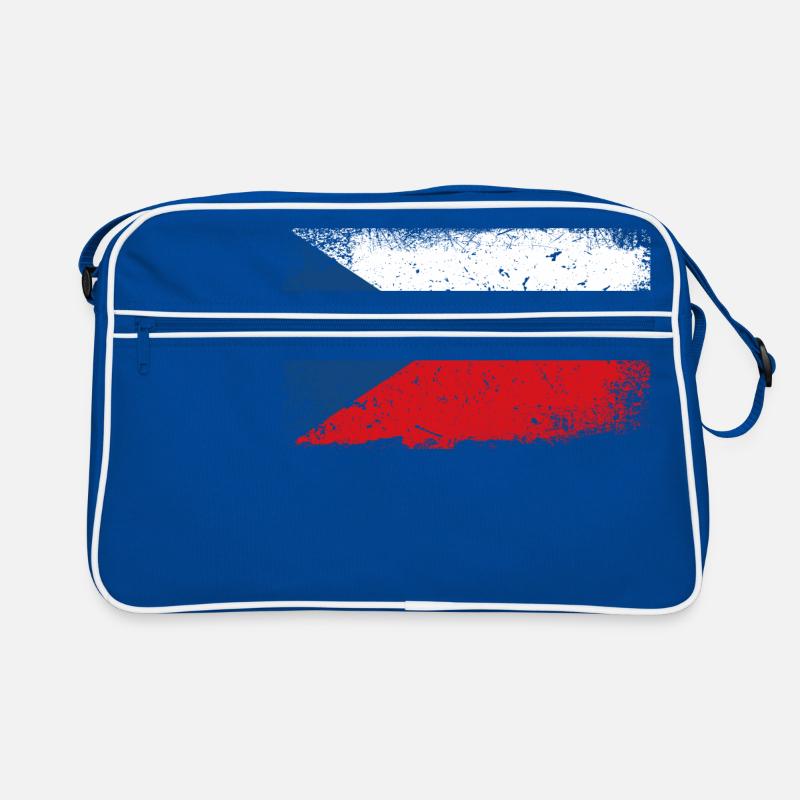 Drapeau République tchèque Sac Retro